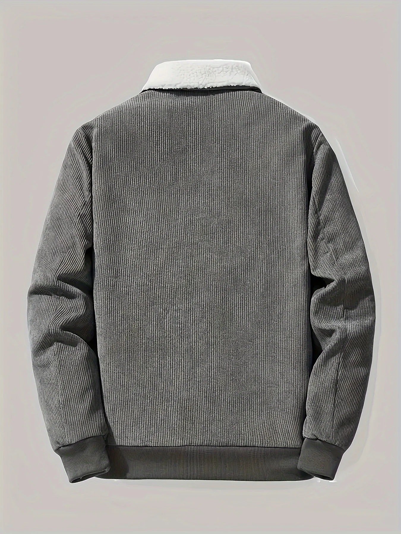 Chaqueta de Invierno Retro de Manga Larga para Hombre