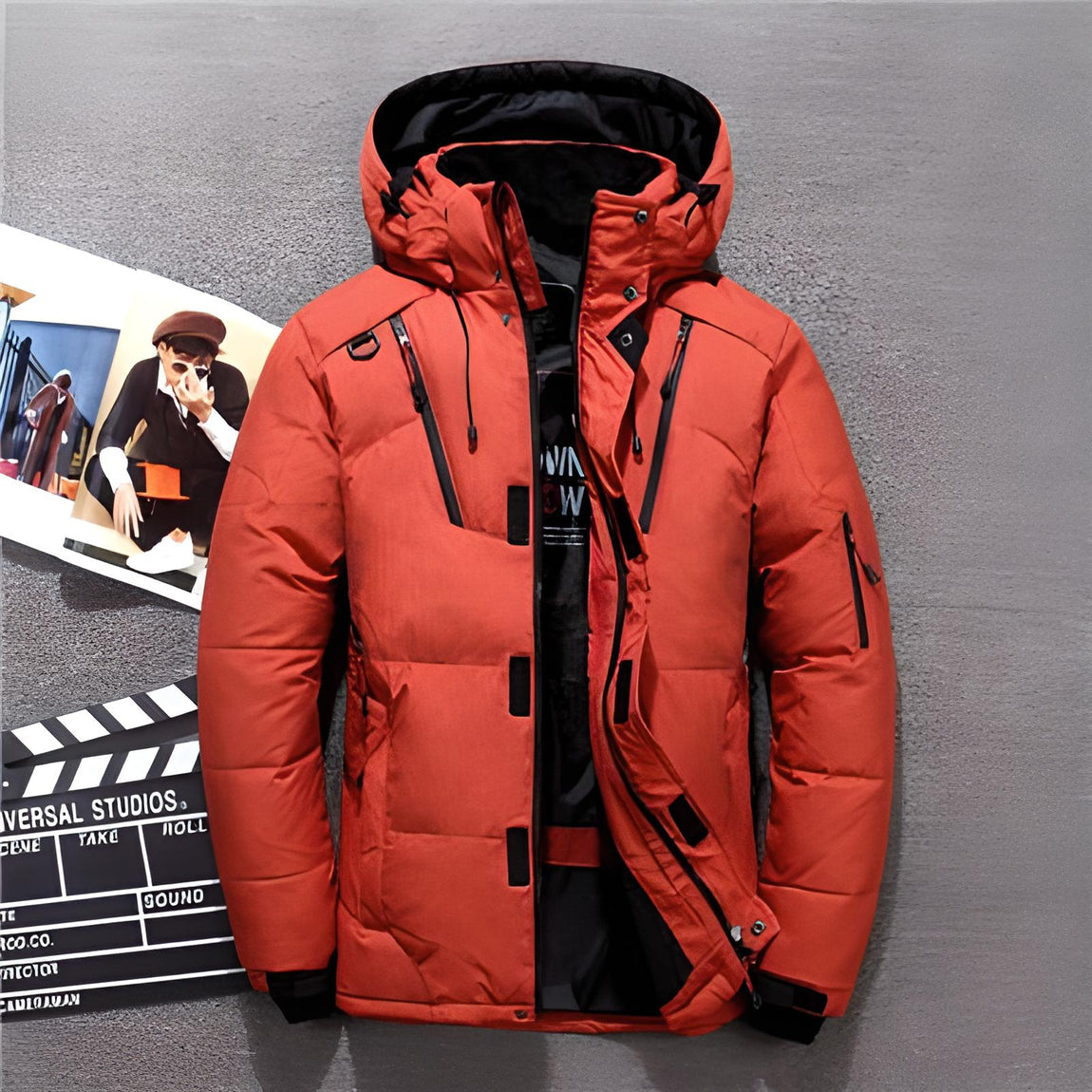 Chaqueta de Invierno Ultra Cálida para Hombre - Ideal para Climas Fríos y Actividades al Aire Libre