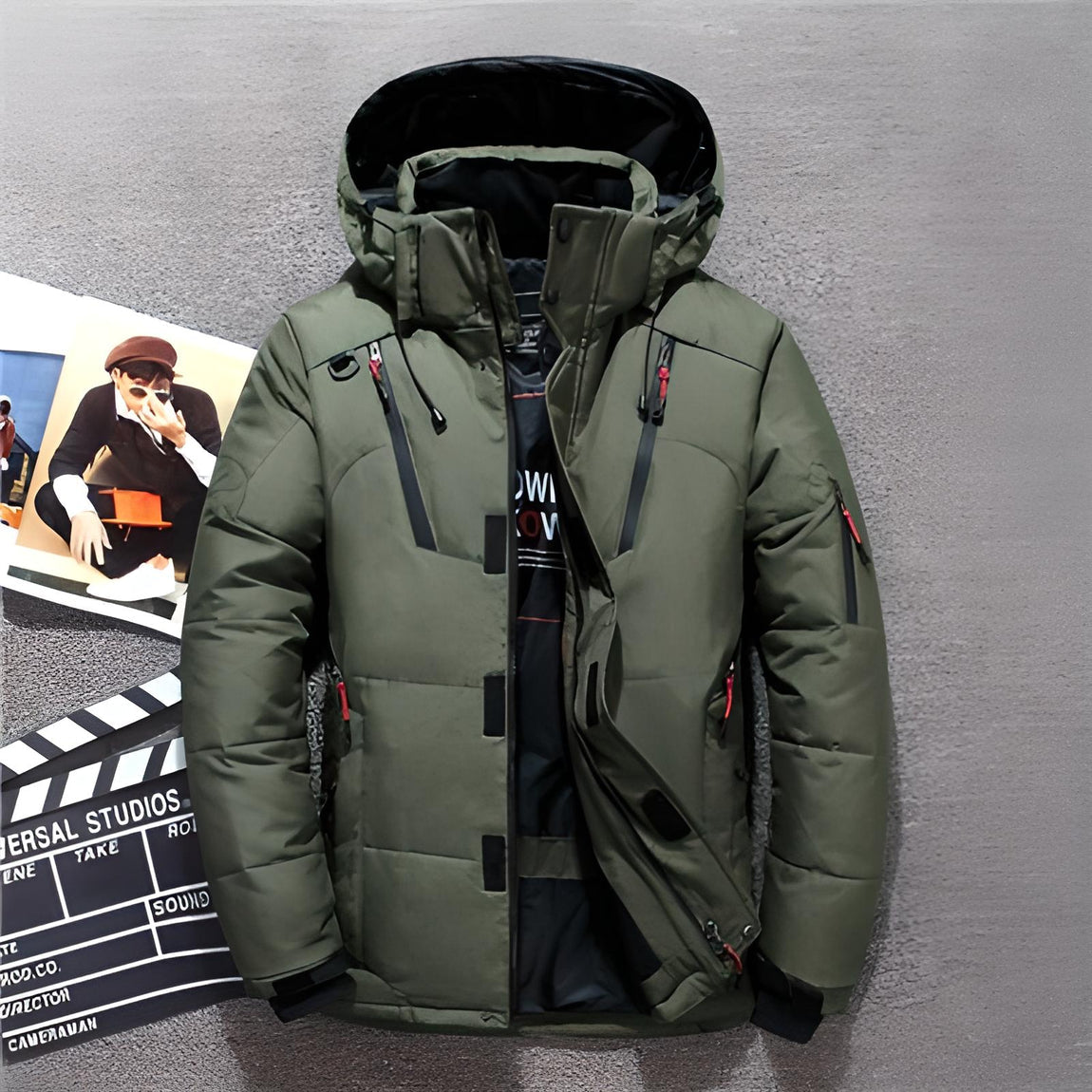 Chaqueta de Invierno Ultra Cálida para Hombre - Ideal para Climas Fríos y Actividades al Aire Libre