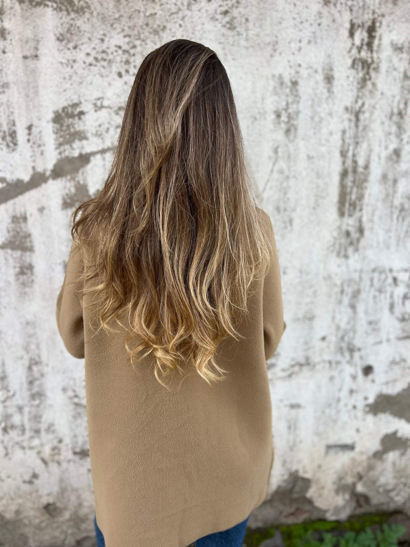 Elegante Abrigo de Larga Manga con Solapa para Mujer - Prenda de Invierno