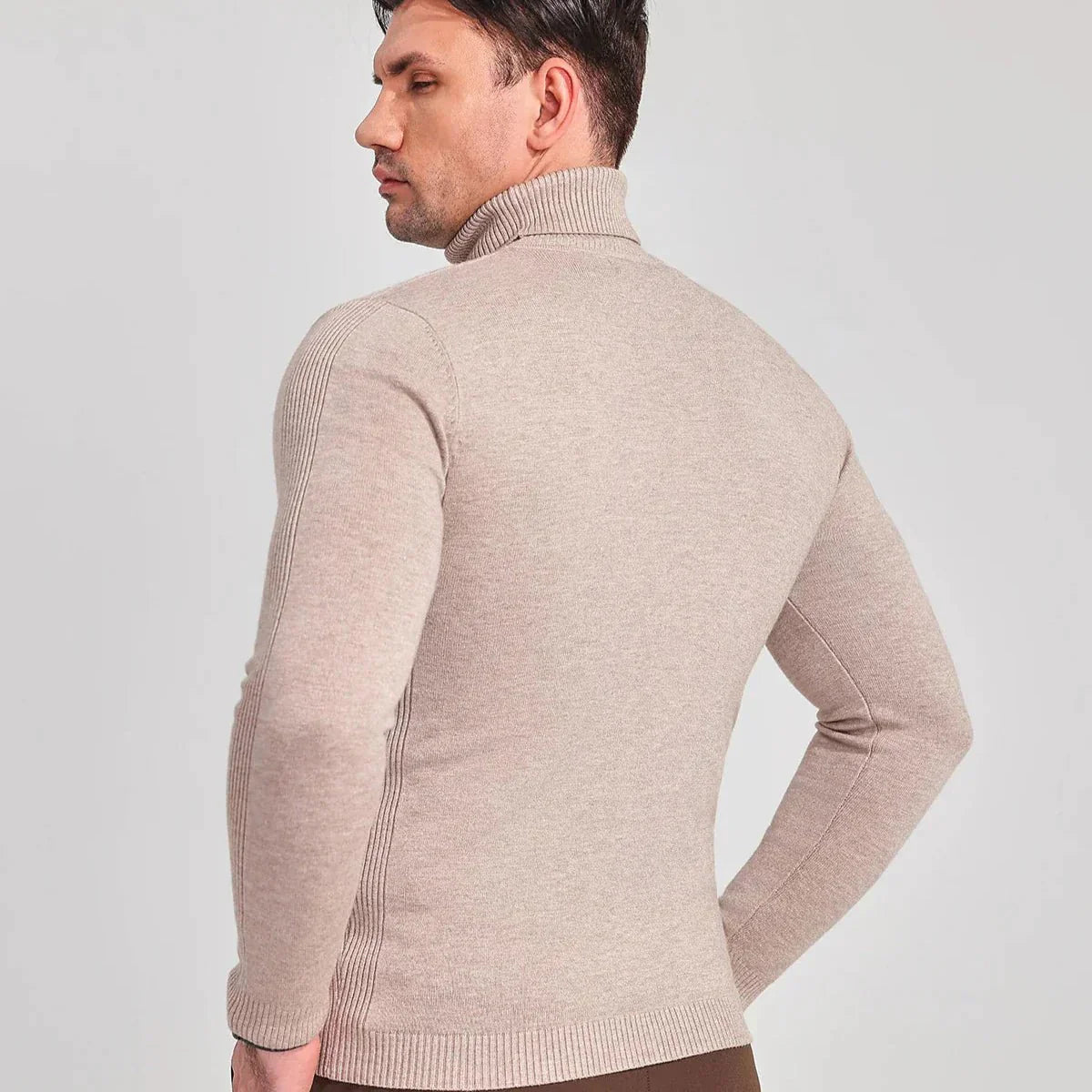 Jersey de Cuello Alto Clásico y Elegante para Hombre
