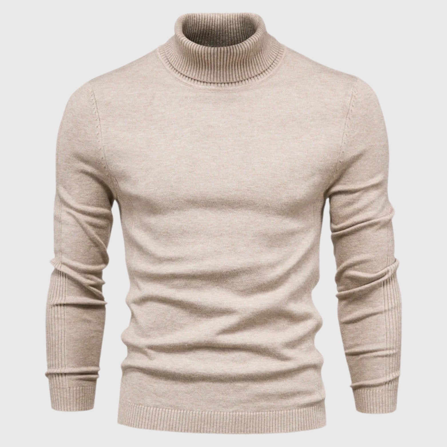 Jersey de Cuello Alto Clásico y Elegante para Hombre
