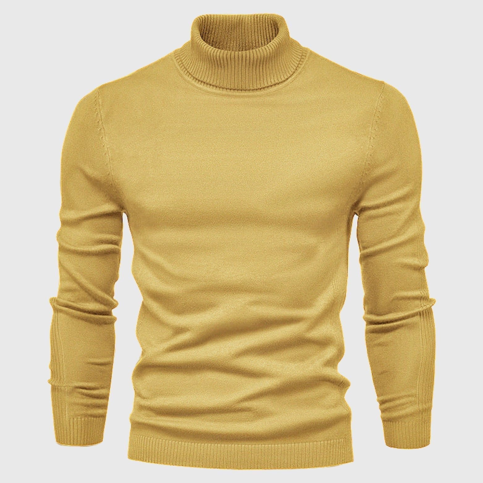 Jersey de Cuello Alto Clásico y Elegante para Hombre