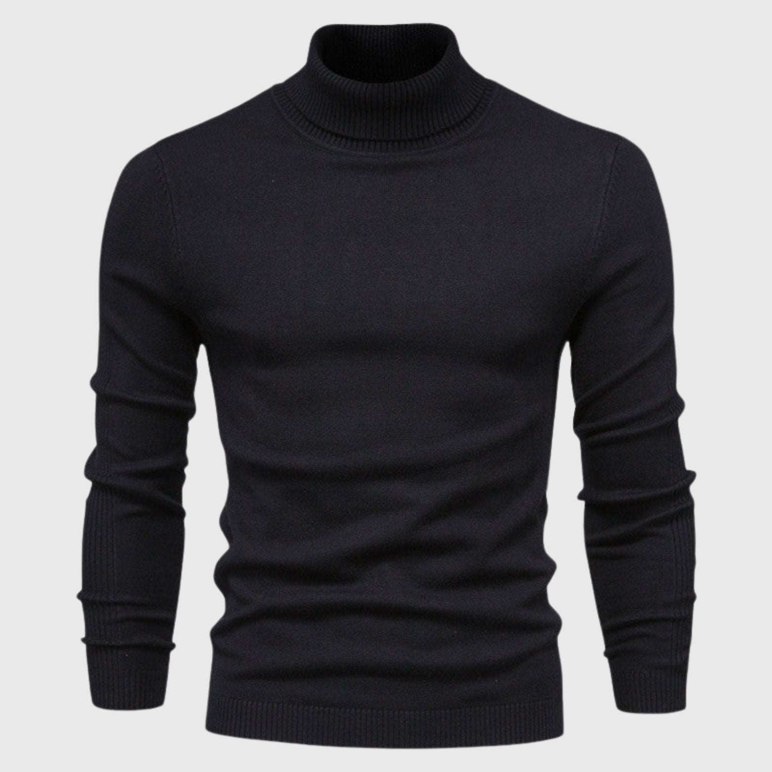 Jersey de Cuello Alto Clásico y Elegante para Hombre