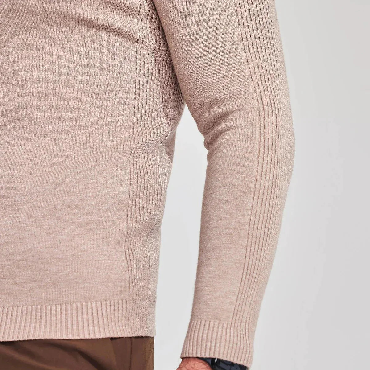 Jersey de Cuello Alto Clásico y Elegante para Hombre