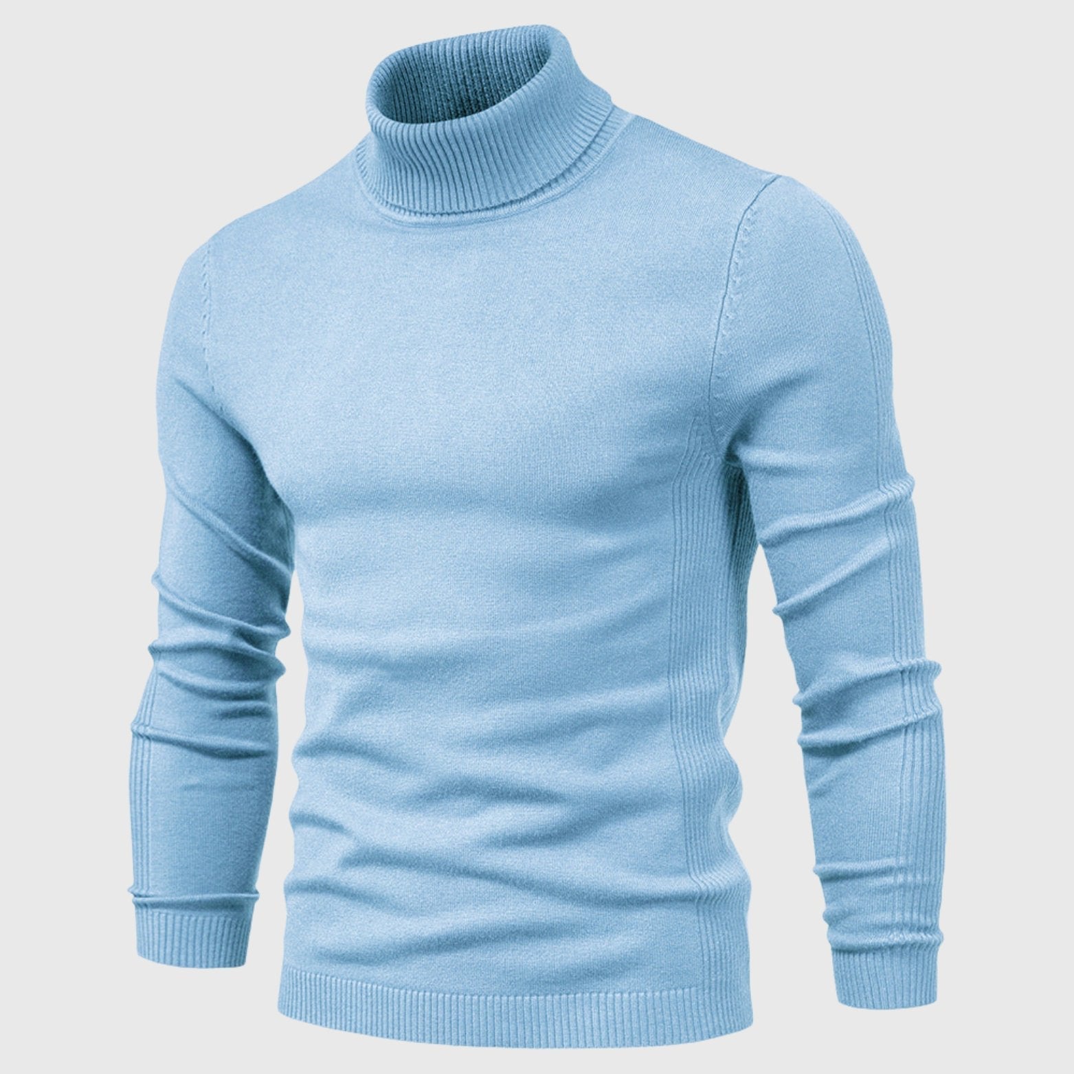 Jersey de Cuello Alto Clásico y Elegante para Hombre