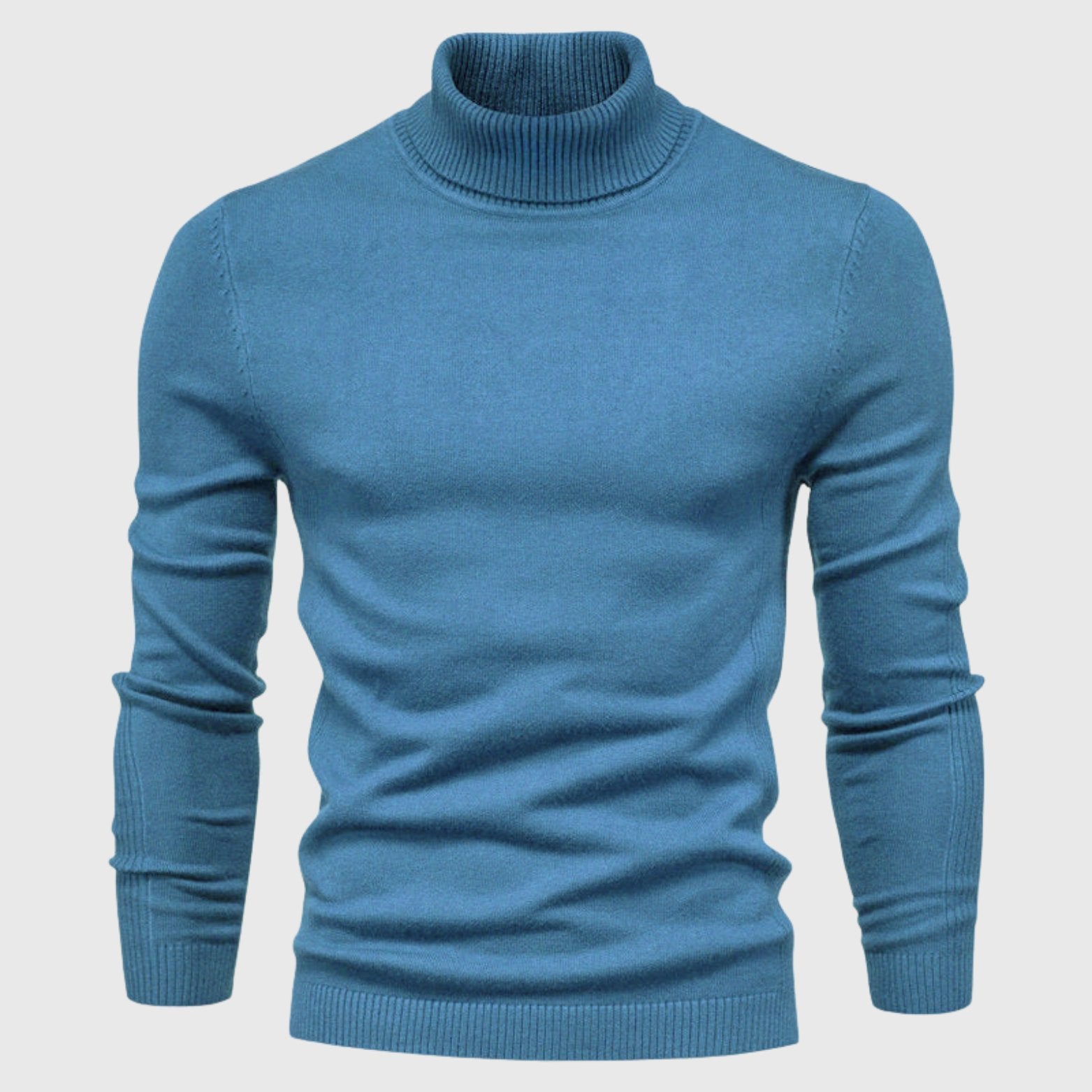 Jersey de Cuello Alto Clásico y Elegante para Hombre