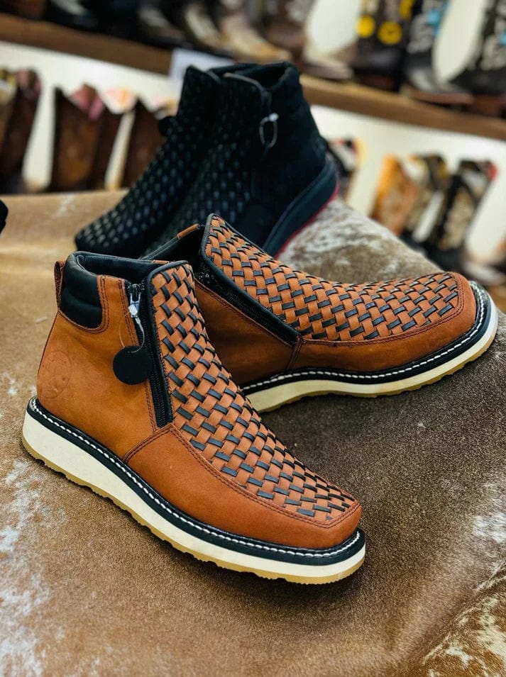 Botas Vaqueras Occidentales para Hombre - Diseño Clásico y Resistente