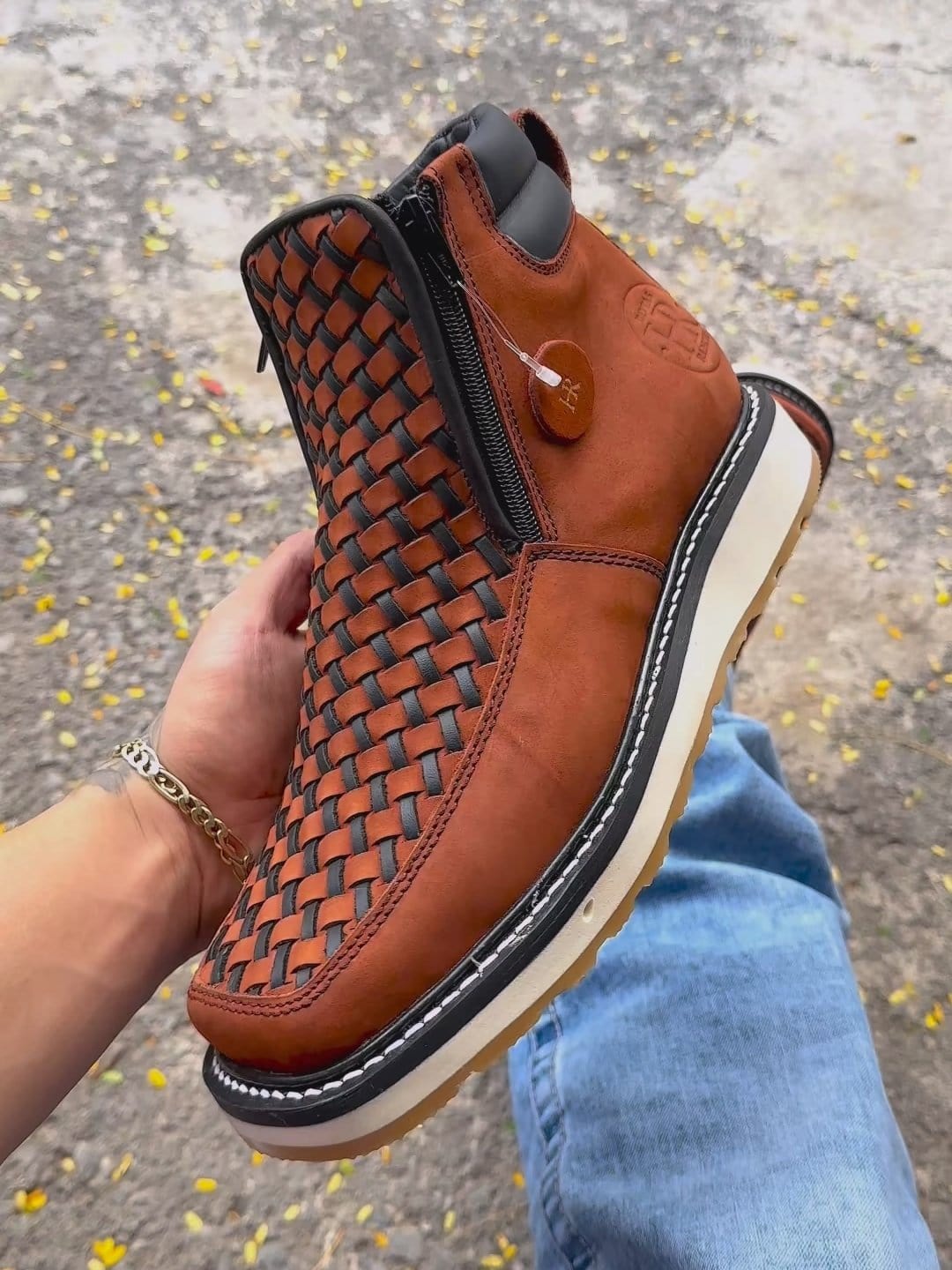Botas Vaqueras Occidentales para Hombre - Diseño Clásico y Resistente