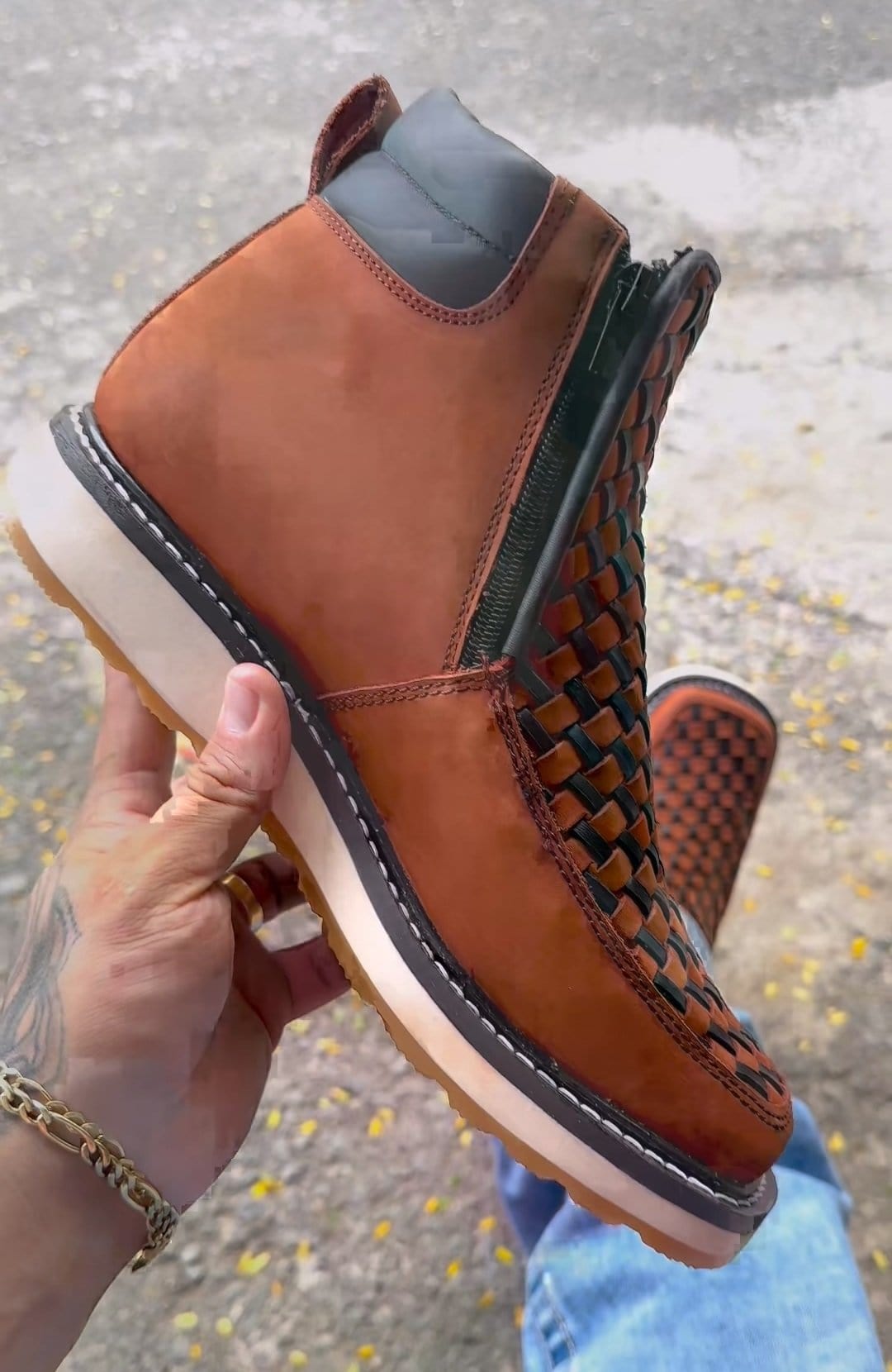 Botas Vaqueras Occidentales para Hombre - Diseño Clásico y Resistente