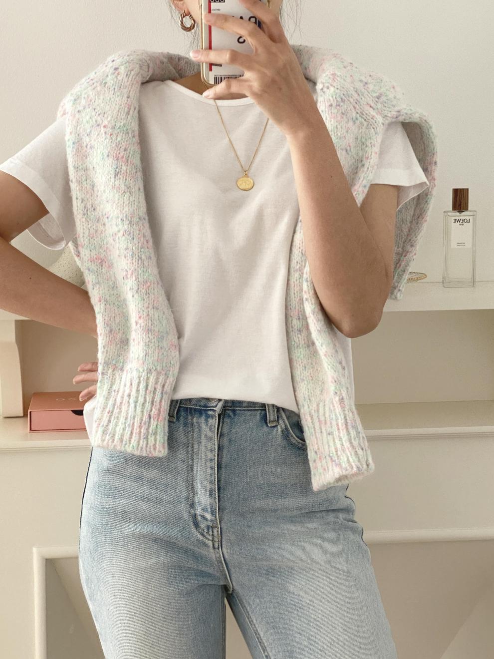 Cárdigan de manga larga para mujer con diseño moderno y abotonado