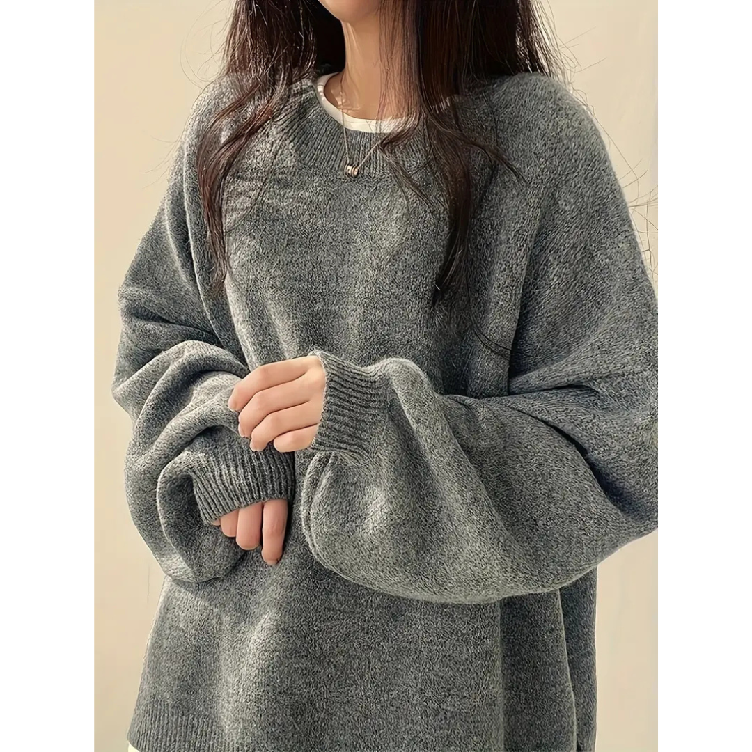 Suéter Casual Suave y Oversize para Mujer