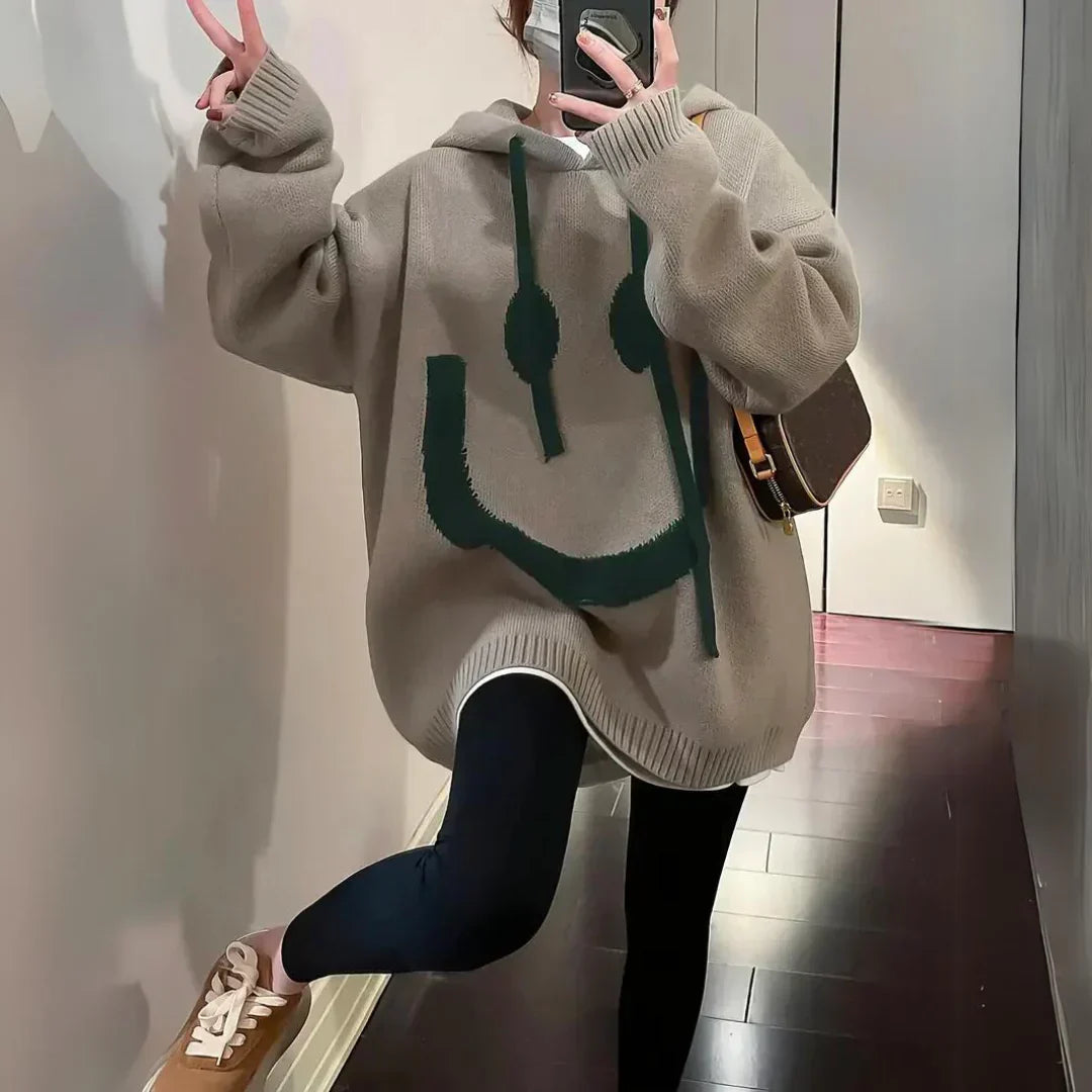 Sudadera con Capucha Oversized para Mujer con Estilo Moderno