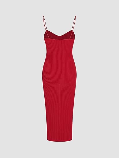 Vestido midi ligero de primavera para mujer