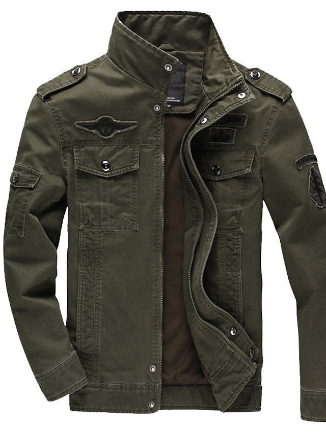 Chaqueta Bomber para Hombre para Otoño e Invierno