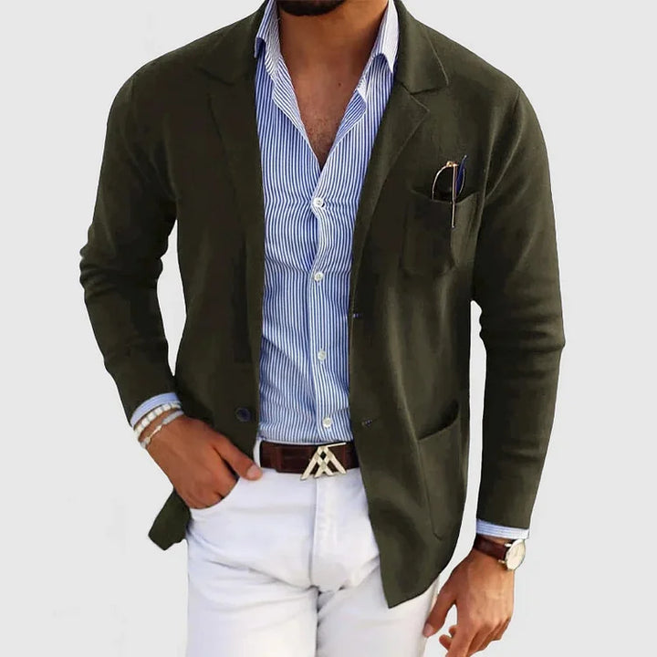 Una chaqueta de hombre elegante para un estilo seguro