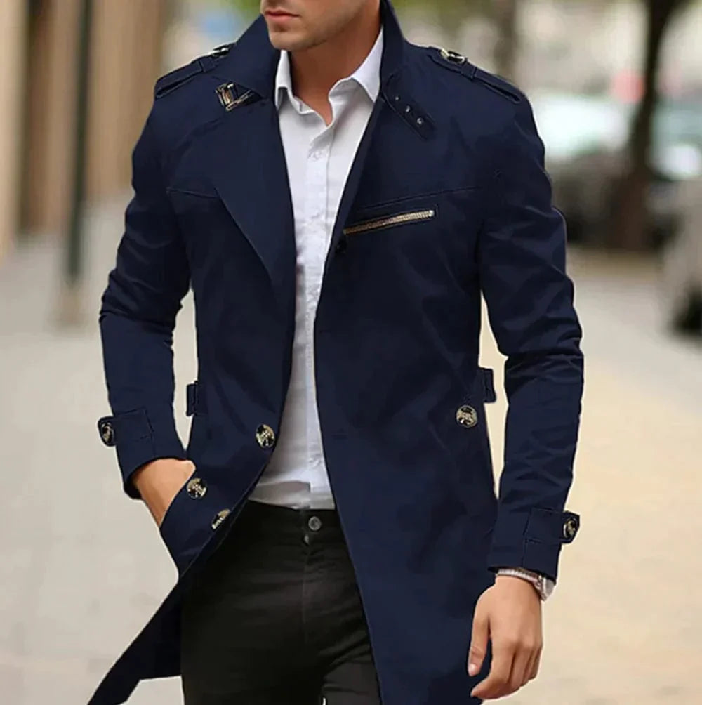 Gabardina elegante para hombre: estilo y comodidad en cada movimiento