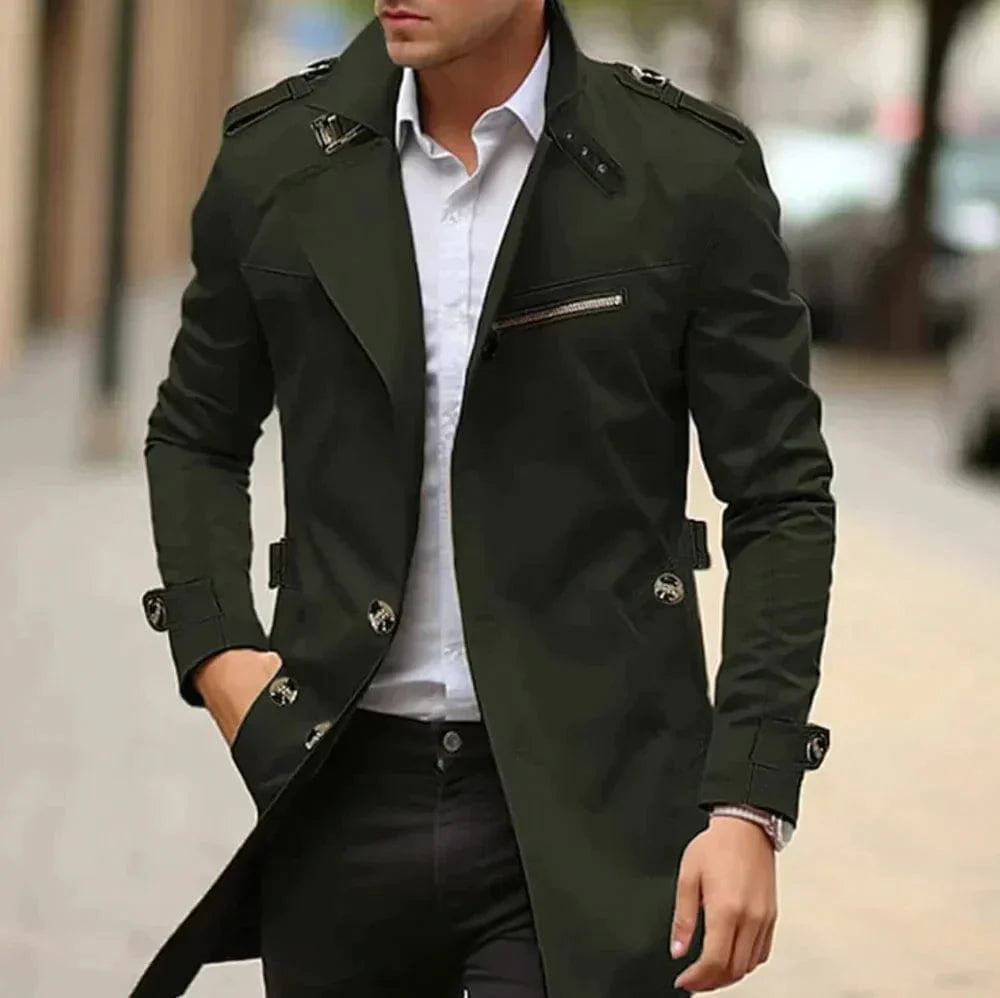 Gabardina elegante para hombre: estilo y comodidad en cada movimiento