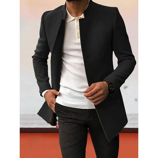 Blazer elegante de estilo clásico