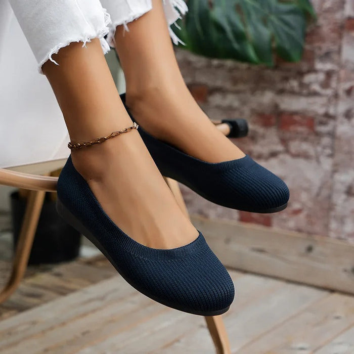 Zapatos planos femeninos elegantes y cómodos para uso diario