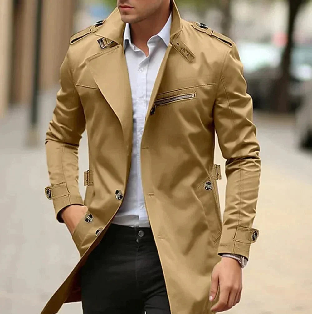 Gabardina elegante para hombre: estilo y comodidad en cada movimiento