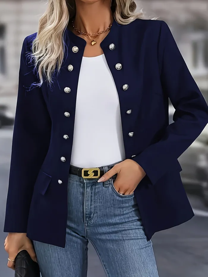 Chaqueta elegante con botones: ideal para la oficina