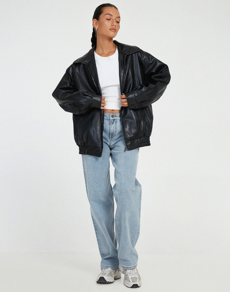 Chaqueta suelta y elegante para mujeres modernas
