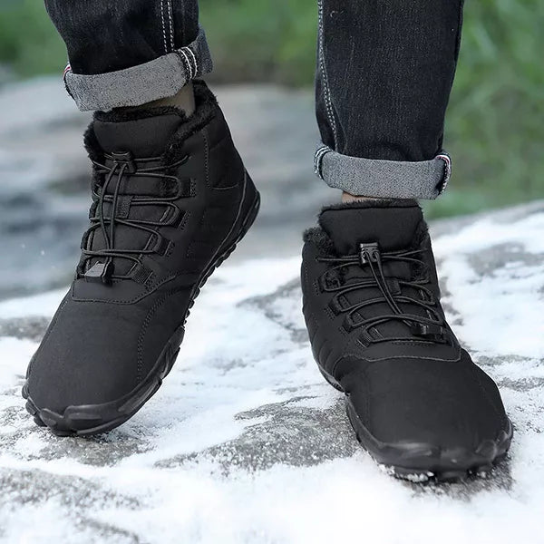 Botas de invierno cómodas y casuales para hombre, ideales para el frío