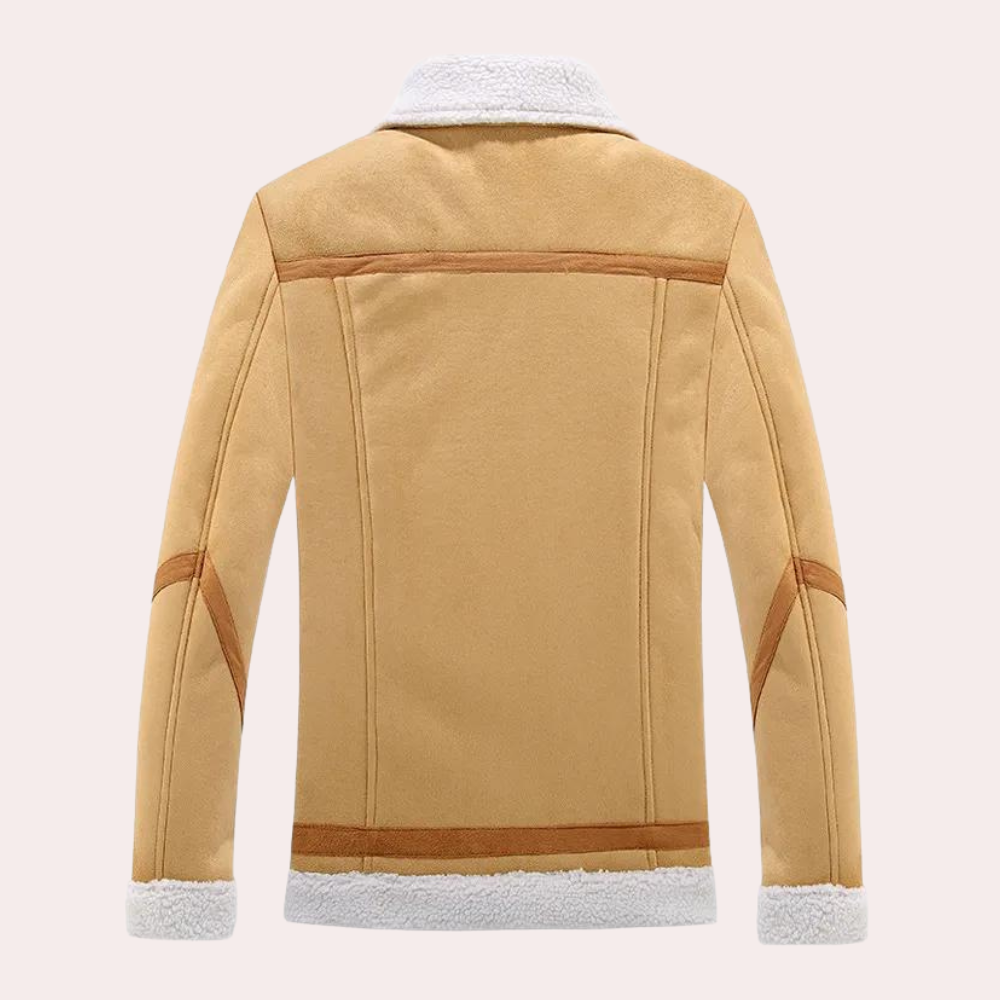Abrigo de invierno elegante y cómodo para hombre