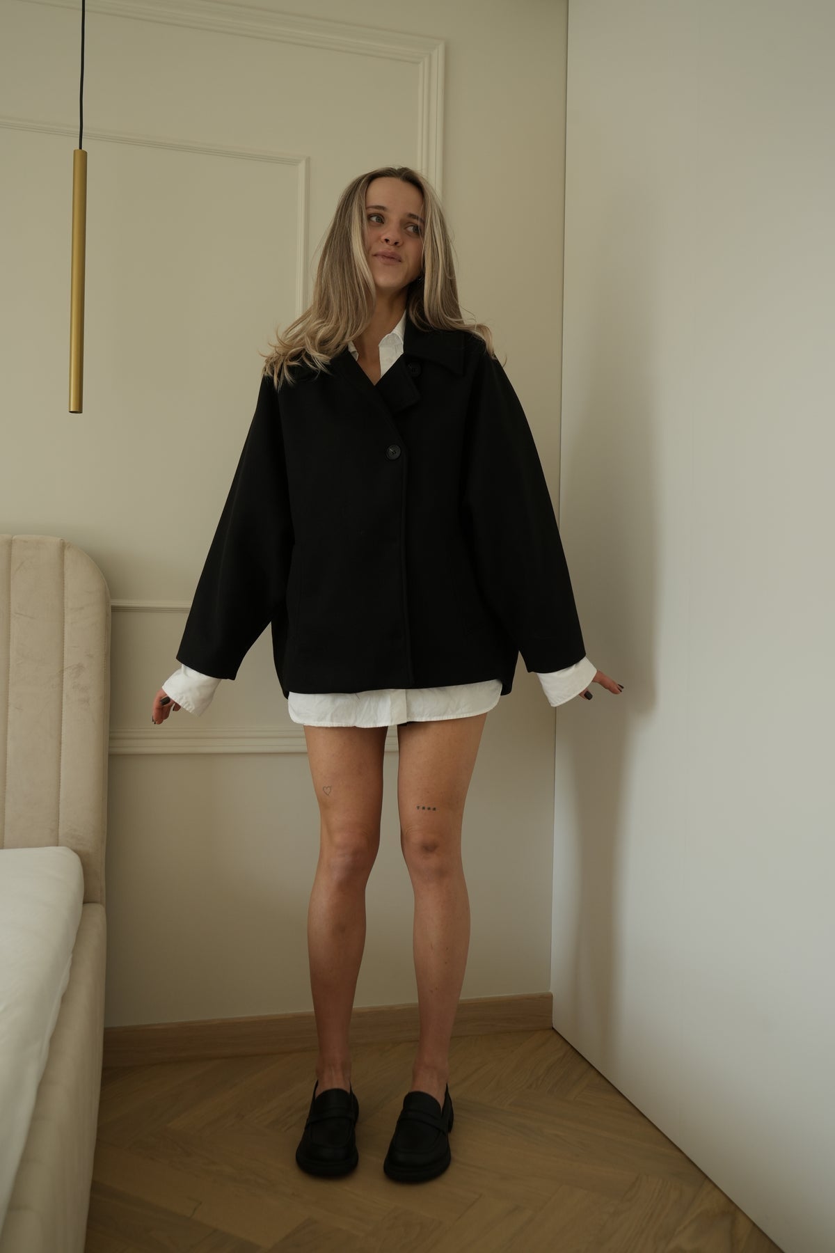 Abrigo Oversized para Mujer - Cálido y Cómodo