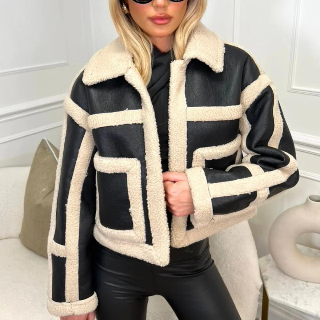 Chaqueta Estilo Biker para Mujer con Diseño Elegante y Confortable