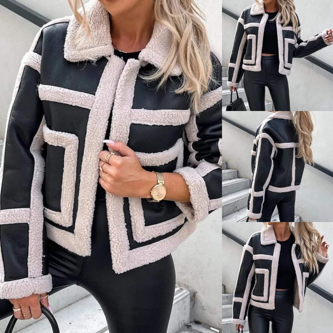Chaqueta Estilo Biker para Mujer con Diseño Elegante y Confortable