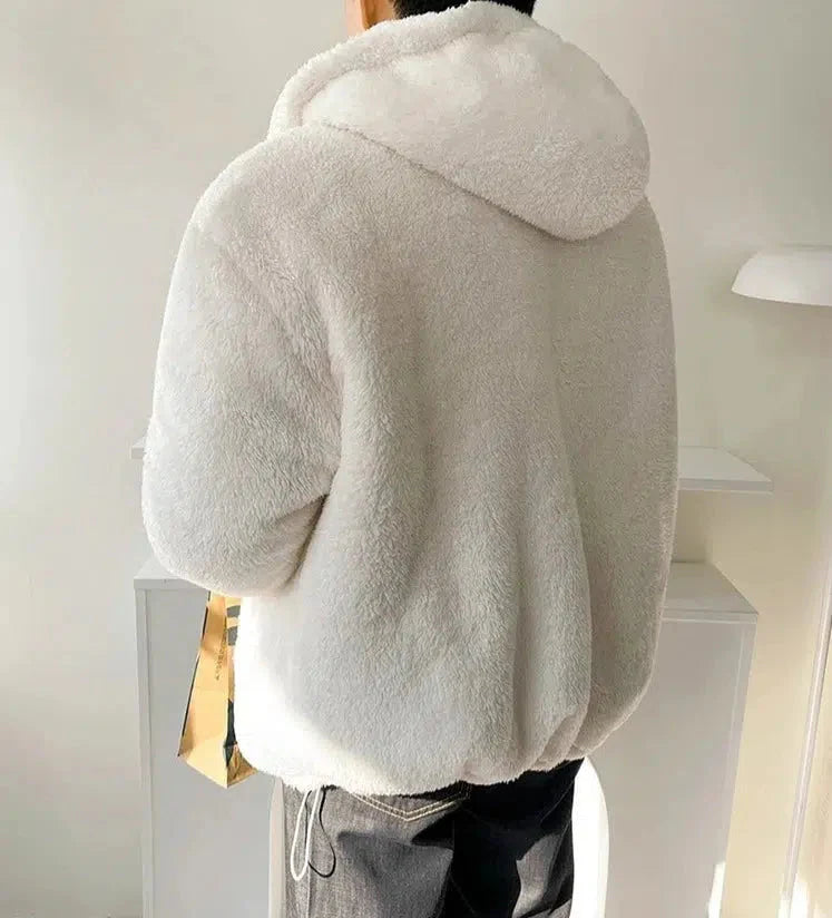 Chaqueta de Sudadera con Capucha y Pelo para Mujer – Cálida y Moderna