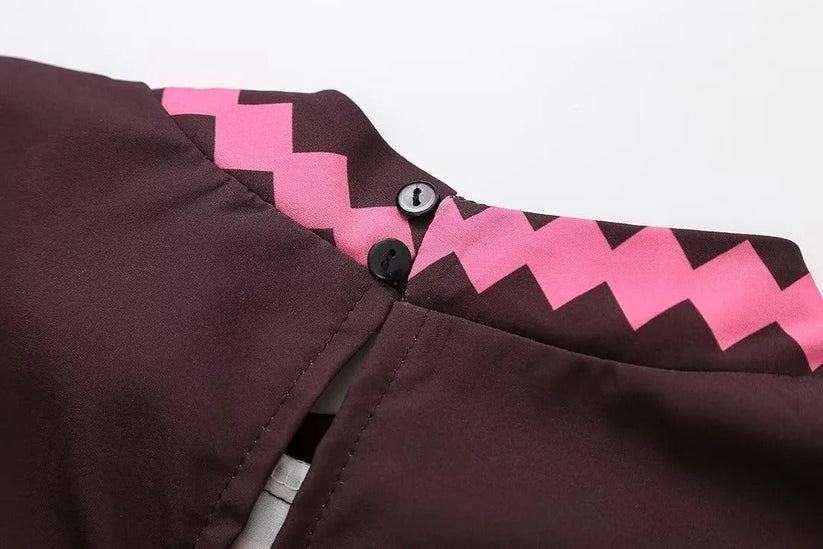 Conjunto de dos piezas con top y falda larga de estilo veraniego