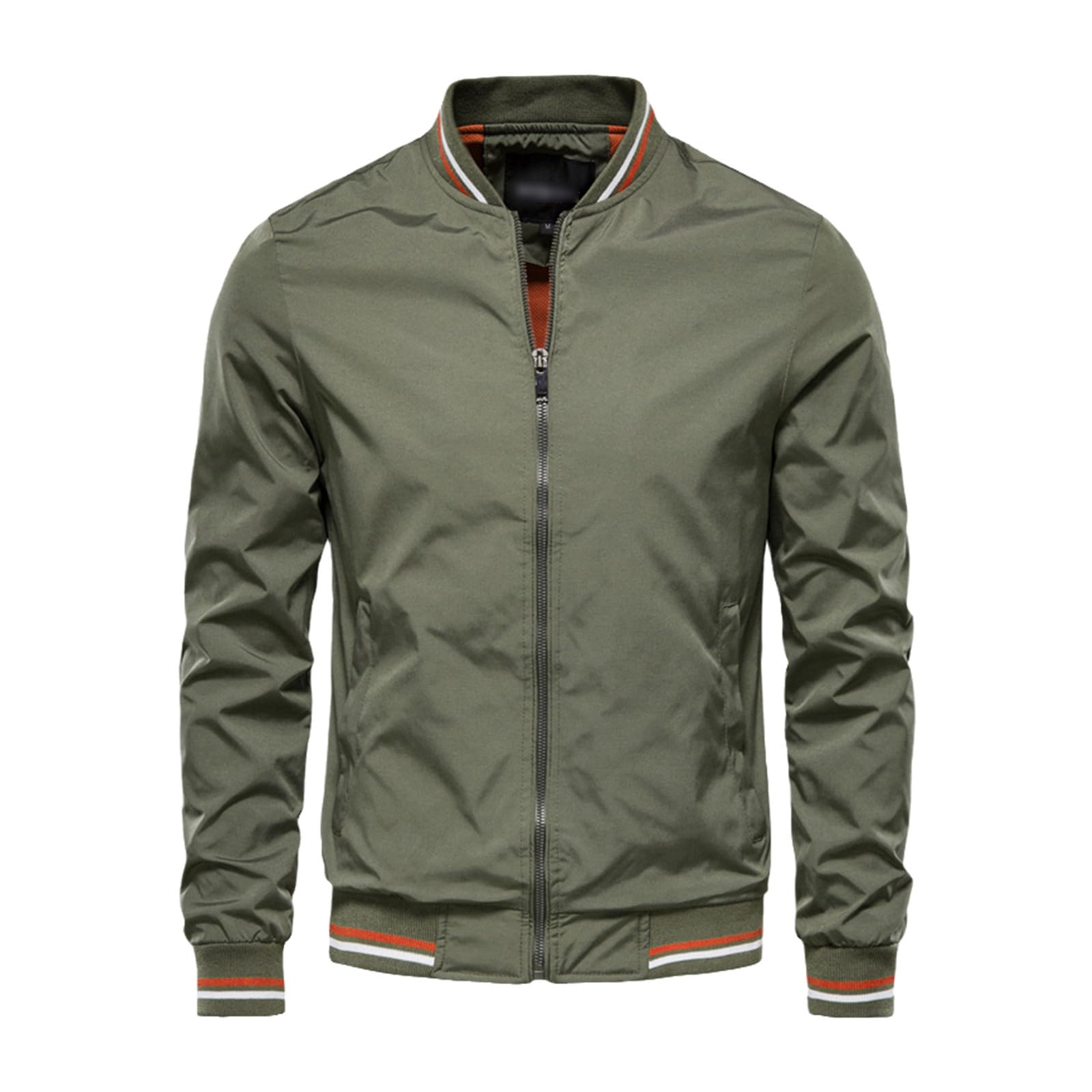 Chaqueta para Hombre con Cuello Mao – Elegante y Moderna