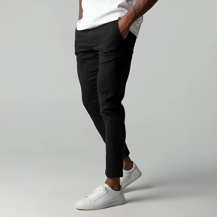 Pantalones casuales modernos para hombre con estilo
