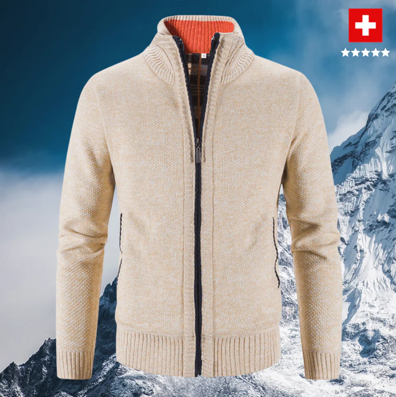 Cardigan Elegante de Invierno para Hombre – Cómodo y Con Estilo