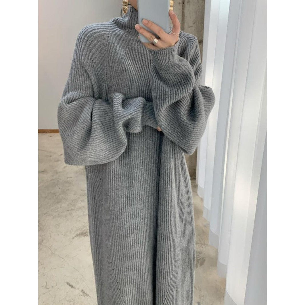 Vestido elegante y abrigado para los días fríos