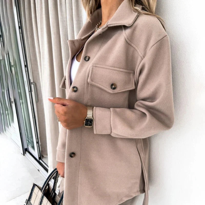 Chaqueta relajada y cómoda
