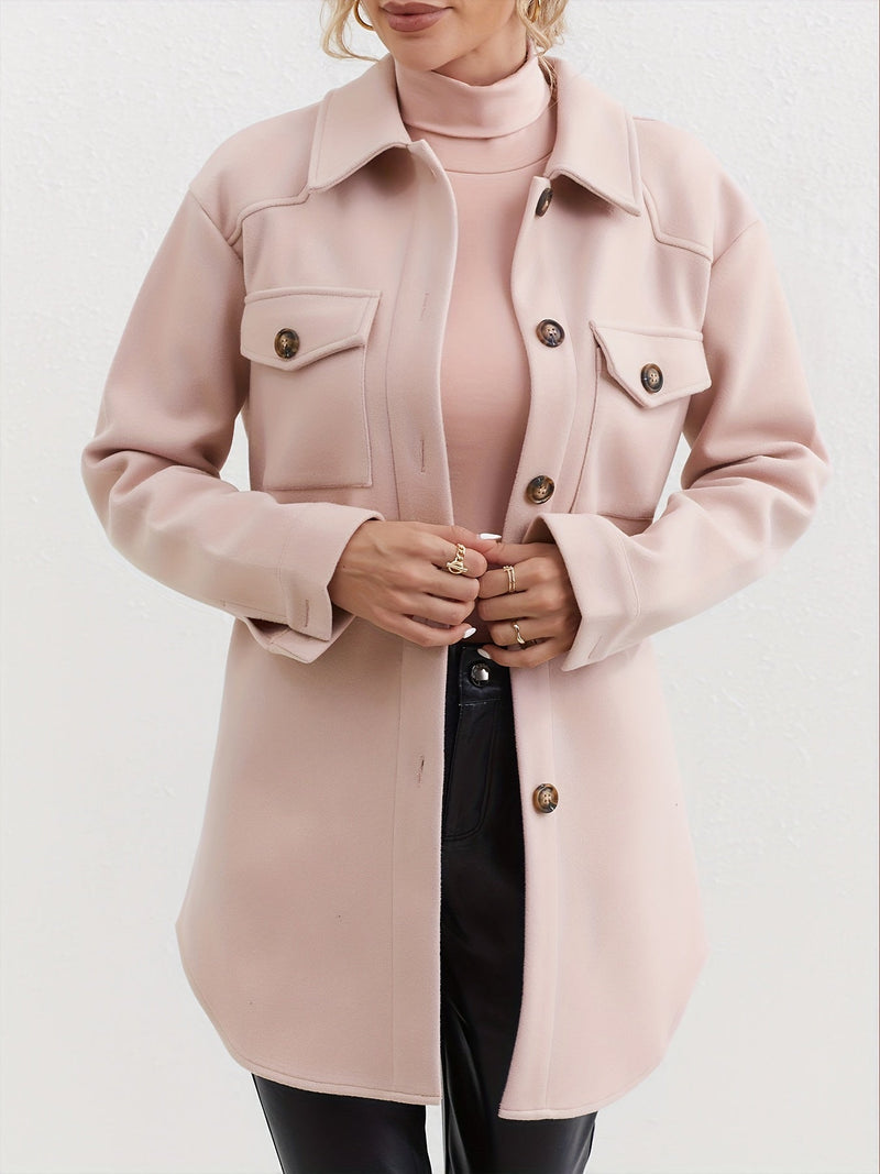 Abrigo Elegante para Mujer con Cinturón y Diseño Moderno