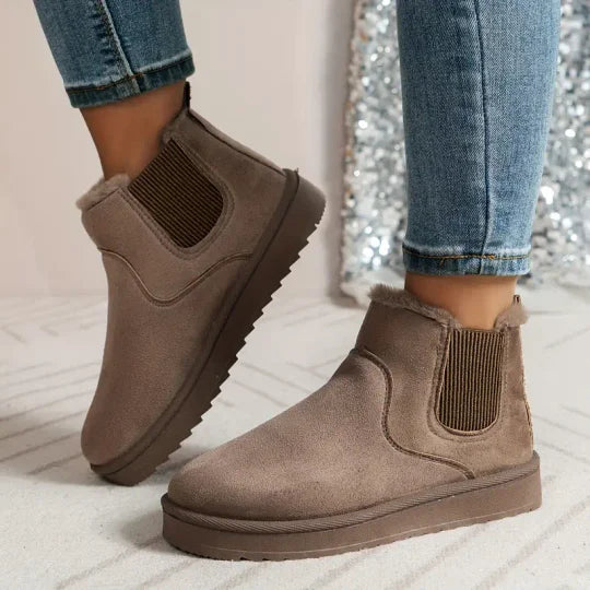 Botas clásicas lisas con tops cortos