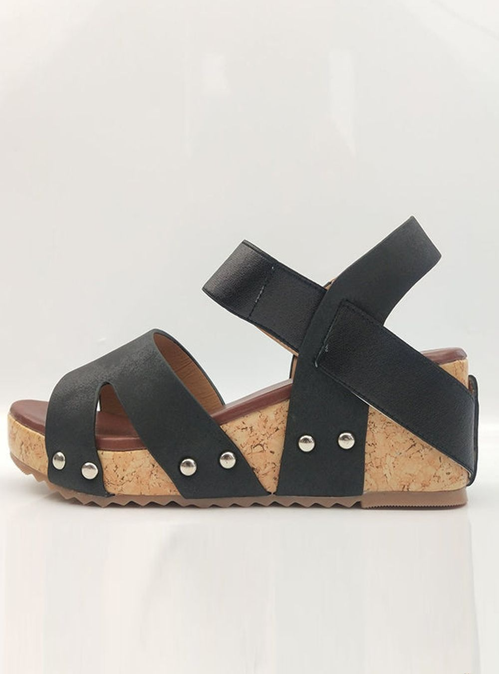 Mia - Sandals with wedge and open toe