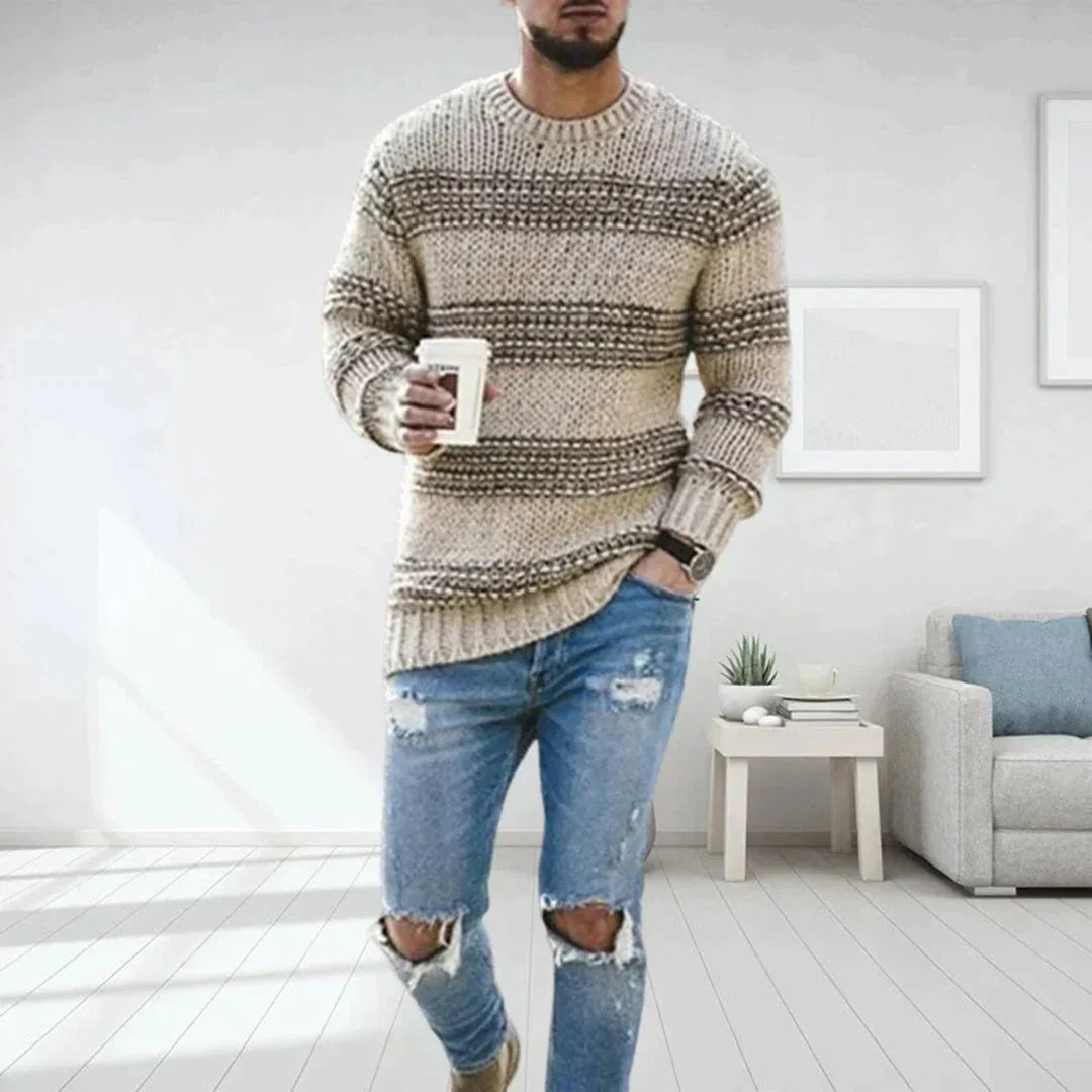 Suéter clásico de hombre con diseño moderno ideal para el día a día