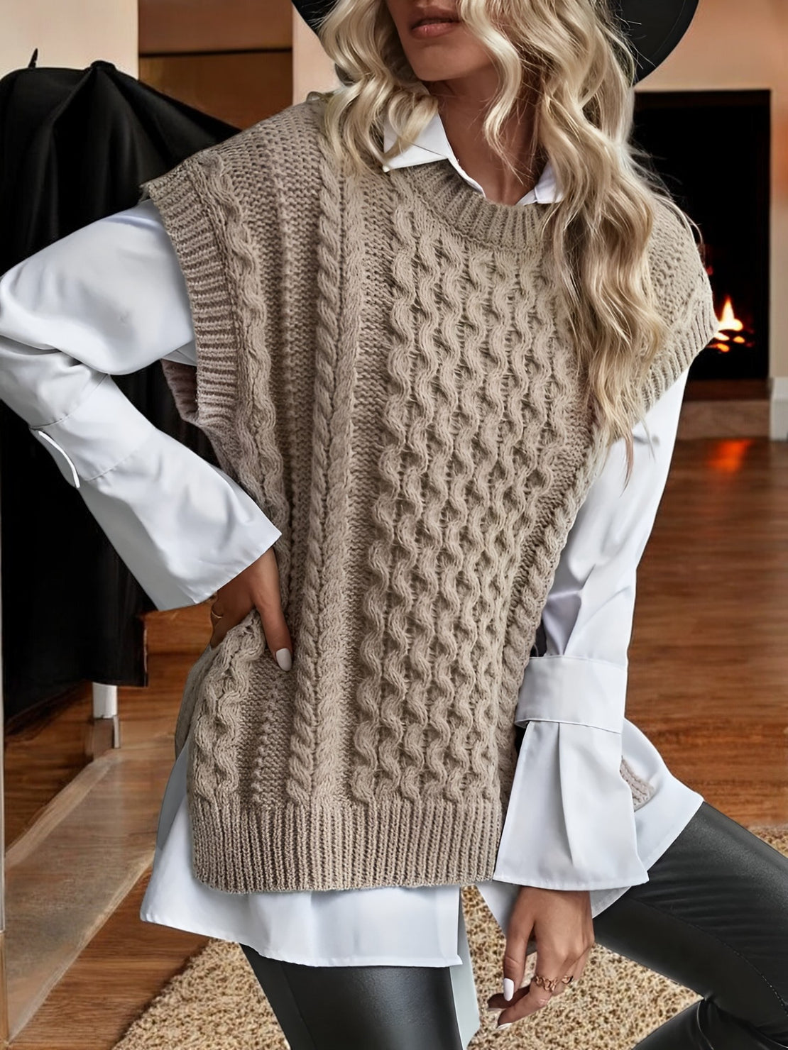 Chaleco femenino con diseño moderno para mira elegantes