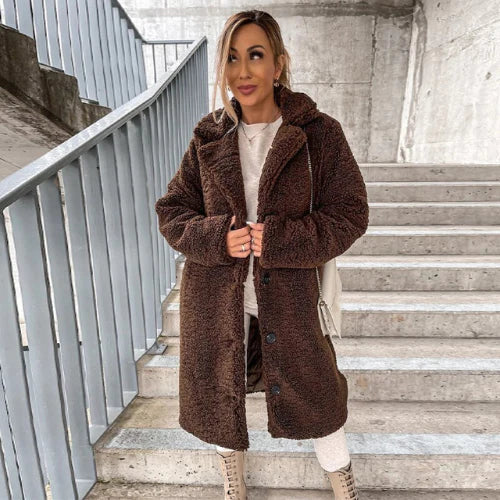 Teddy Coat | Chaqueta suave con estilo